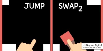 Jump Swap 2 - 2D Game template for Unity