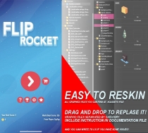 Flip Rocket - iOS App Source Code Screenshot 1