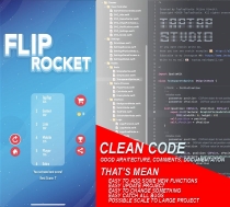 Flip Rocket - iOS App Source Code Screenshot 4