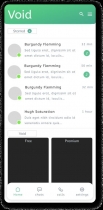Void Chat App - Full UI Kit - Figma Screenshot 5
