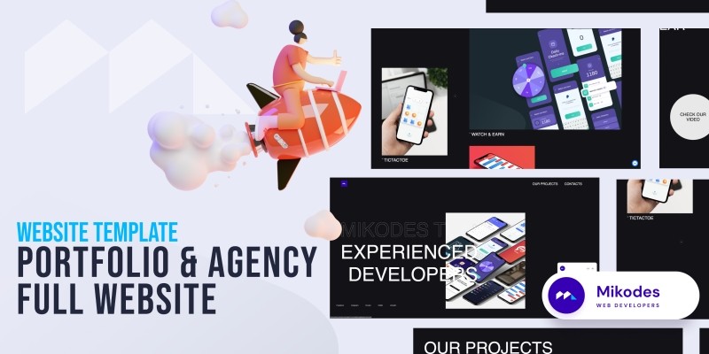 Portfolio And Agency Full Website