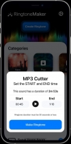 Ringtone Maker - SwiftUI MP3 Cutter Ringtone Screenshot 4