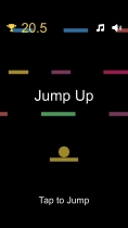 Jump Up - 2D Game Template for Unity Screenshot 1