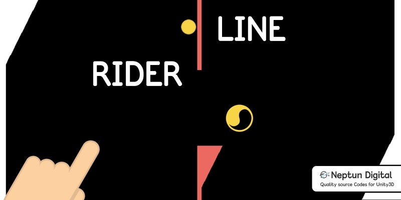 Line Rider - 2D Game Template for Unity