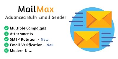 MailMax - Advanced Bulk Email Sender C#