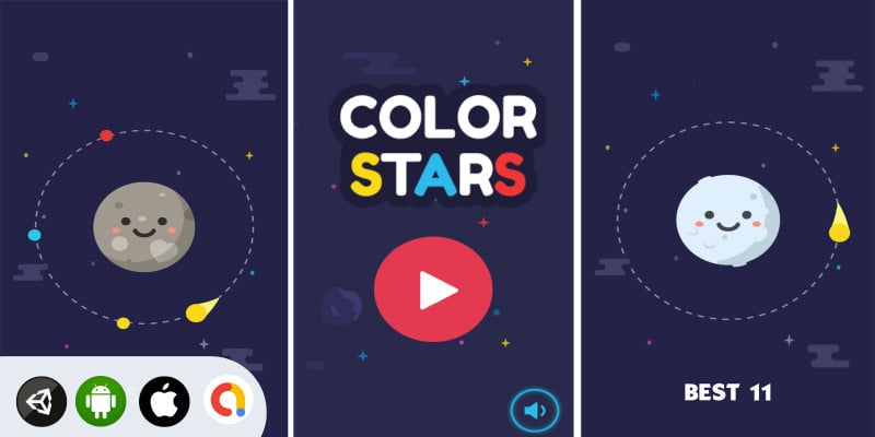 Color Stars - Unity Complete Game