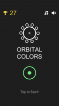 Orbital Colors - 2D Game template for Unity Screenshot 1