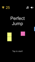 Perfect Jump - 2D Game Template for Unity Screenshot 1