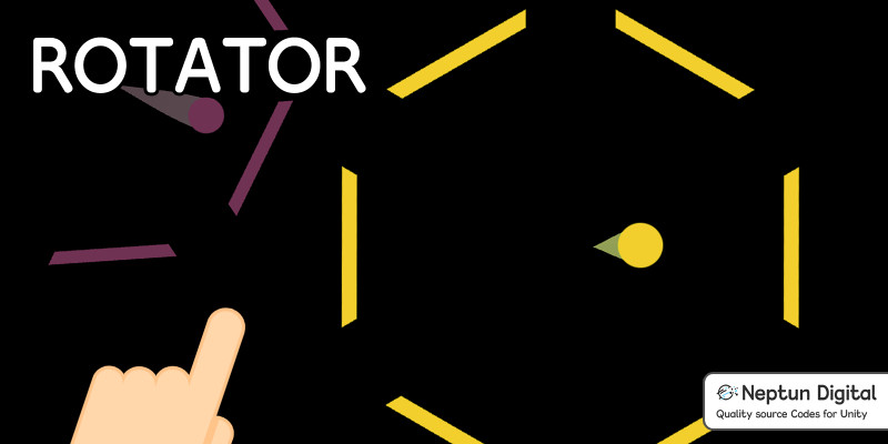 Rotator - 2D Game Template for Unity