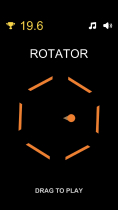 Rotator - 2D Game Template for Unity Screenshot 1