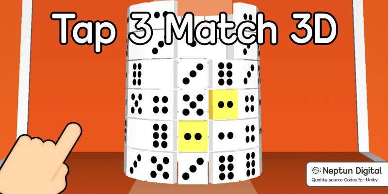 Tap 3 Match - 3D Game Template for Unity