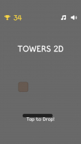 Towers2D - 2D Game template for Unity Screenshot 1