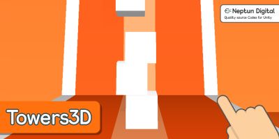 Towers3D - 3D Game Template for Unity