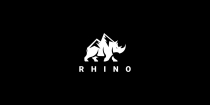 Rhino Rock Vector Logo Design  Screenshot 3
