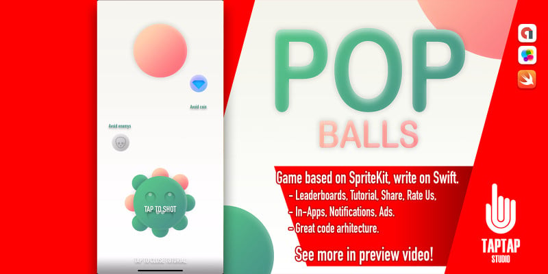 Pop Balls - iOS Source Code