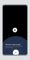 Minimal Video Player - Android App Source Code Screenshot 2