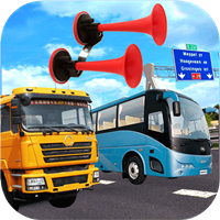 Truck Bus Horn Siren Soundboard Unity App