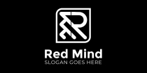 Red Mind - Letter R Logo Screenshot 1