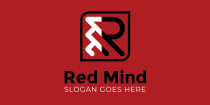 Red Mind - Letter R Logo Screenshot 2