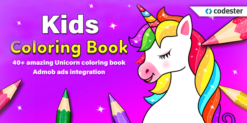 Kids Coloring Book Android Source Code