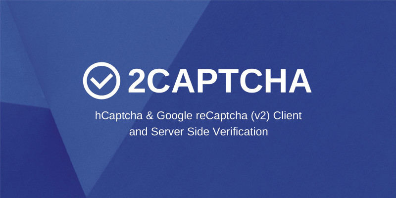 2Captcha - hCaptcha And  Google reCaptcha Client