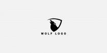 Wolf Animals Creative Logo Design  Screenshot 2