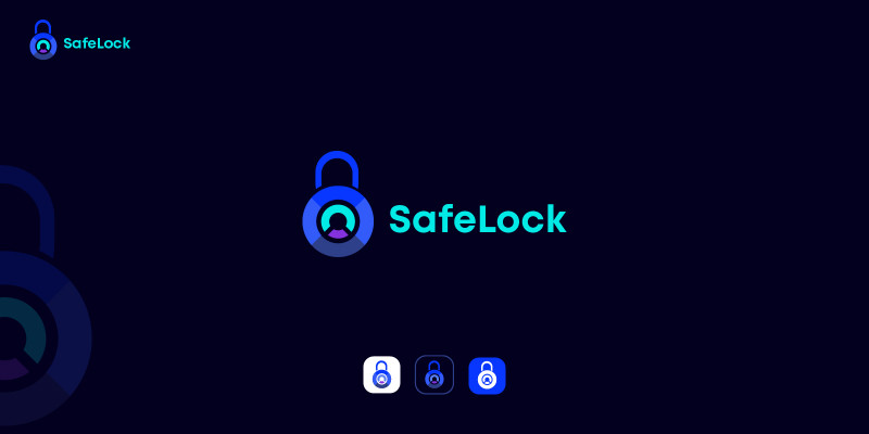 SafeLock Logo Design