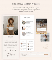 Patricia - WordPress Theme for Bloggers  Screenshot 4