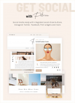 Patricia - WordPress Theme for Bloggers  Screenshot 6