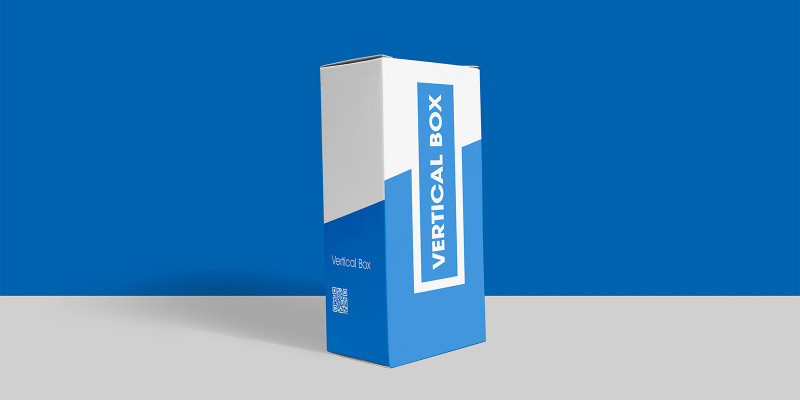 Vertical Box Mockup