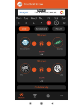 Android Football Live Score - Soccer Live Score Screenshot 3