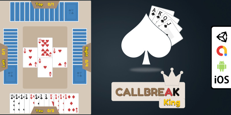 Callbreak - Complete Unity Card Game