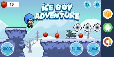 Ice Boy Adventure - Buildbox Game Template BBDOC
