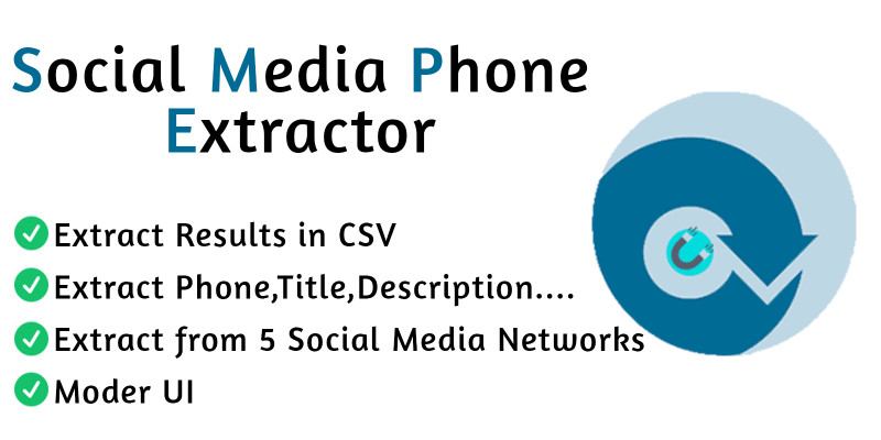 Social Media Phone Extractor Pro C#