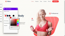 FitGee - Template-Based Bootstrap 5 Page Builder Screenshot 5