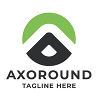 Axoround Letter A Logo