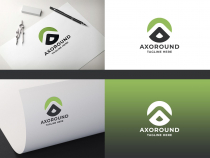 Axoround Letter A Logo Screenshot 1