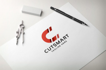 Cut Smart Letter C Logo Screenshot 1