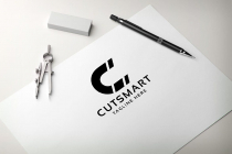 Cut Smart Letter C Logo Screenshot 2