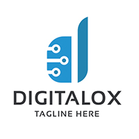 Digitalox Letter D Logo
