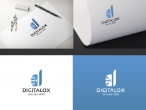 Digitalox Letter D Logo Screenshot 1