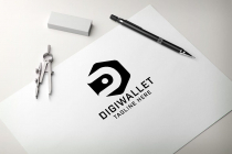 Digital Wallet Letter D Logo Screenshot 2