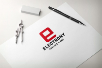 Electrony Letter E Logo Screenshot 1