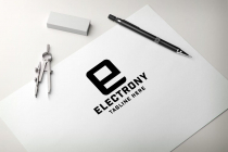 Electrony Letter E Logo Screenshot 2