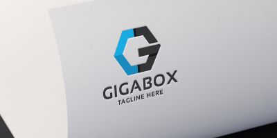 Gigabox Letter G Logo
