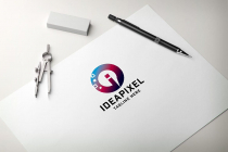 Idea Pixel Letter I Logo Screenshot 1