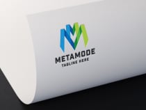 Meta Mode Letter M Logo Screenshot 3