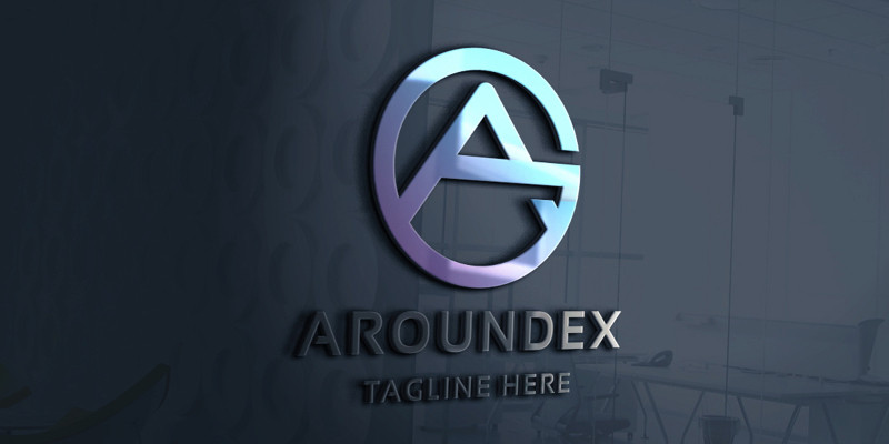 Aroundex Letter A Logo