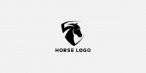 Horse Shield Logo Design Template Screenshot 3