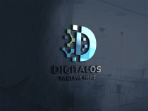 Digitalos Letter D Logo Screenshot 1